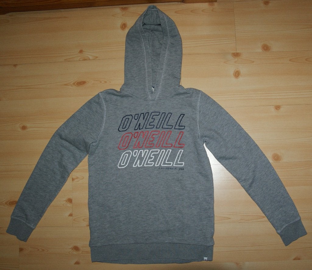 O'neill hoodietrui maat 164 met opdruk vóór en muts., Gebruikt, Trui of Vest, Ophalen of Verzenden, O'Neill