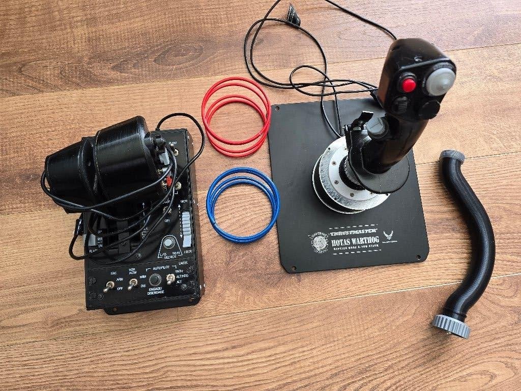 Thrustmaster HOTAS Warthog Flight Stick & Throttle + Extras, Ophalen, Gebruikt, Thrustmaster