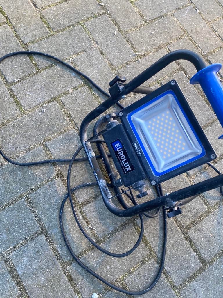 Eurolux bouwlamp 30w, Doe-het-zelf en Verbouw, Bouwverlichting, Ophalen, Zo goed als nieuw