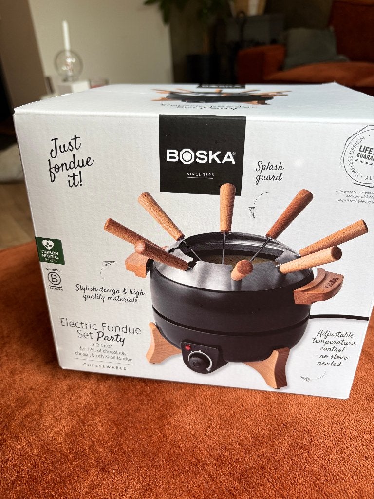 Boska elektrische fondueset, Ophalen, Nieuw, Elektrisch, Fondueset
