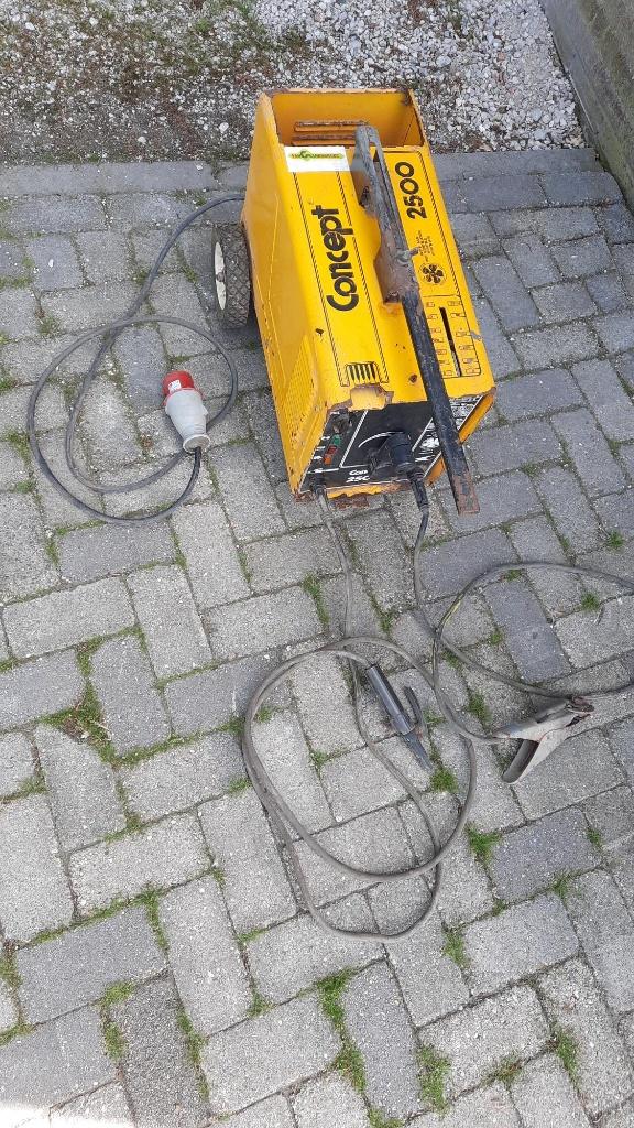 lasapparaat, Doe-het-zelf en Verbouw, Gereedschap | Lasapparaten, Ophalen, Gebruikt, 150 tot 250 ampère, Elektroden