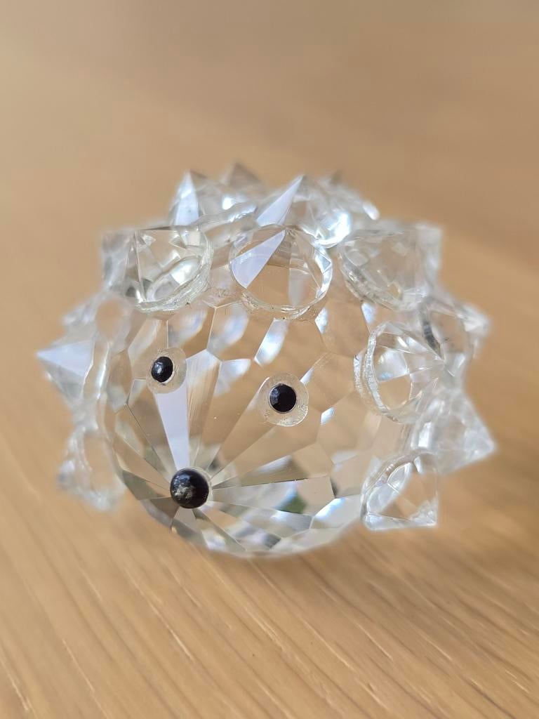 Prachtige Vintage Swarovski Egel uit de 80S €20, Ophalen of Verzenden, Zo goed als nieuw, Figuurtje