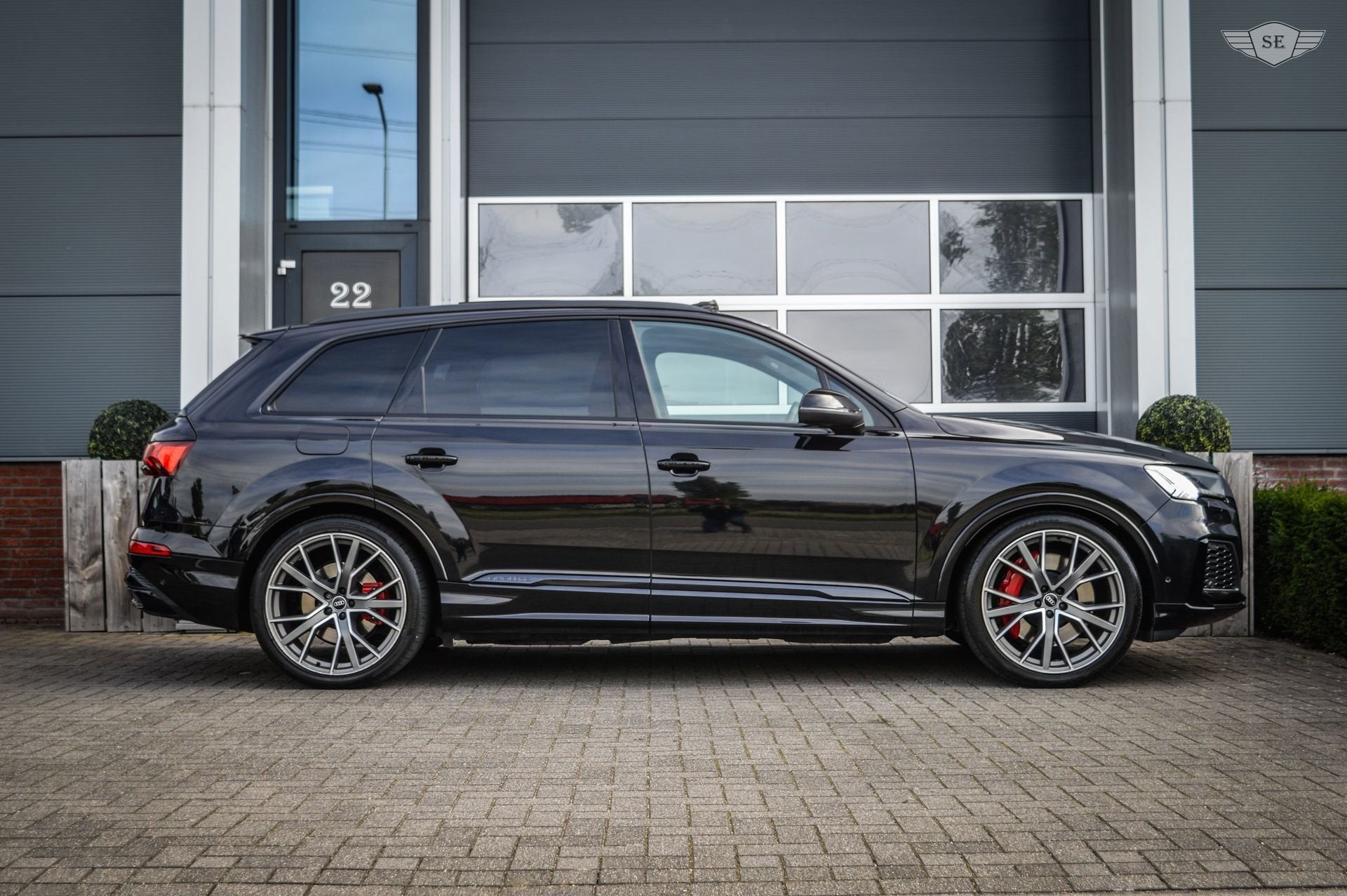 Audi Q7 55TFSIe|QUATTRO|COMPETITION|RS-SEATS|B&O|MASSAGE|PAN, Auto's, Dealer onderhouden, Gebruikt, Euro 6, 2995 cc