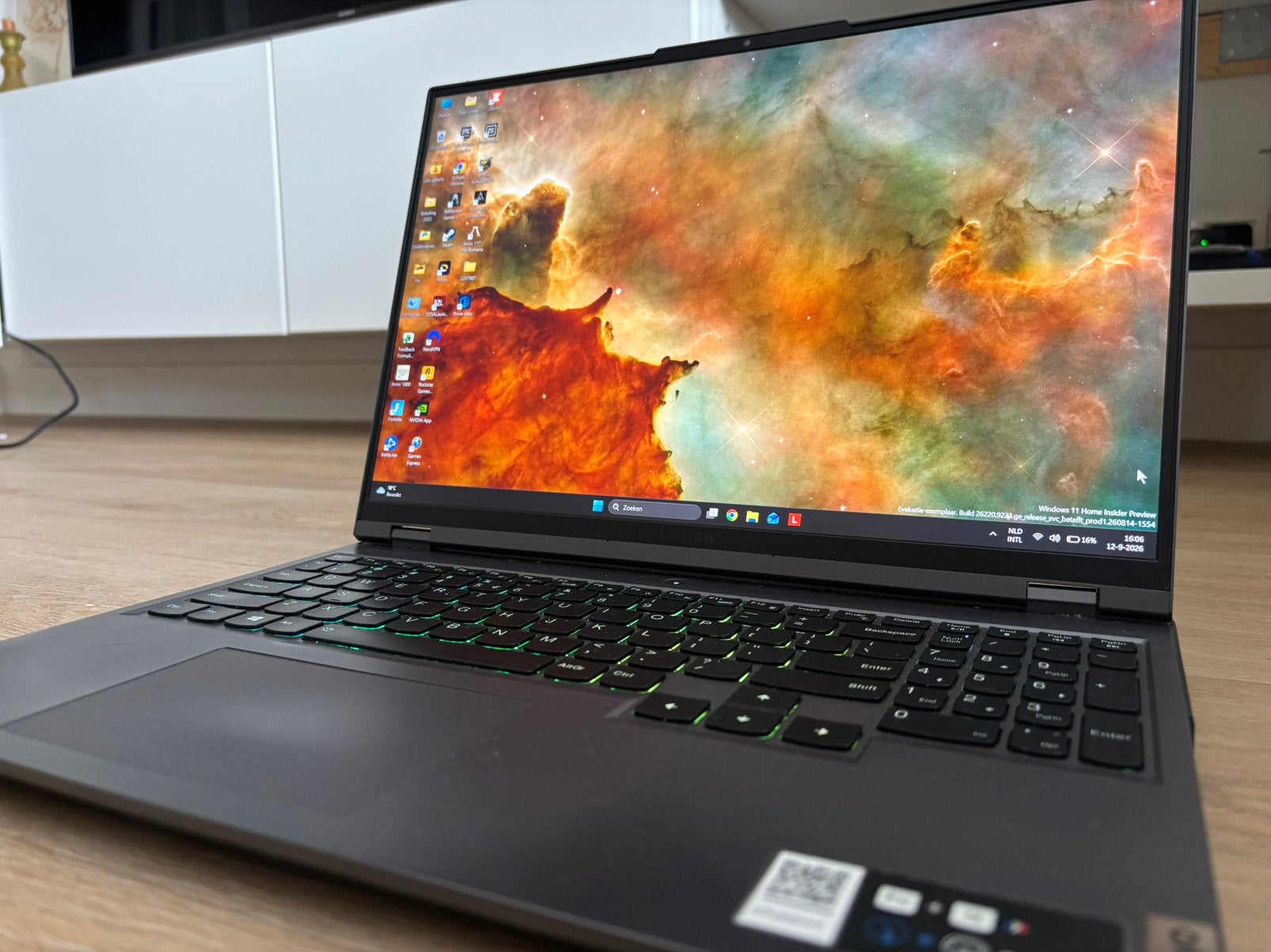 Lenovo Legion 5 Pro – RTX 3070 140W – Ryzen 7 – 32GB RAM, Computers en Software, Met videokaart, Ophalen of Verzenden, Zo goed als nieuw