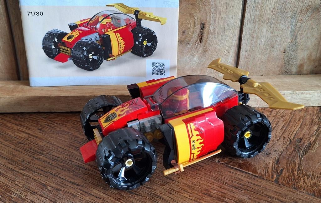 Lego Ninjago 71780 Kai's Vuurdraak Raceauto, Ophalen of Verzenden, Zo goed als nieuw, Overige typen