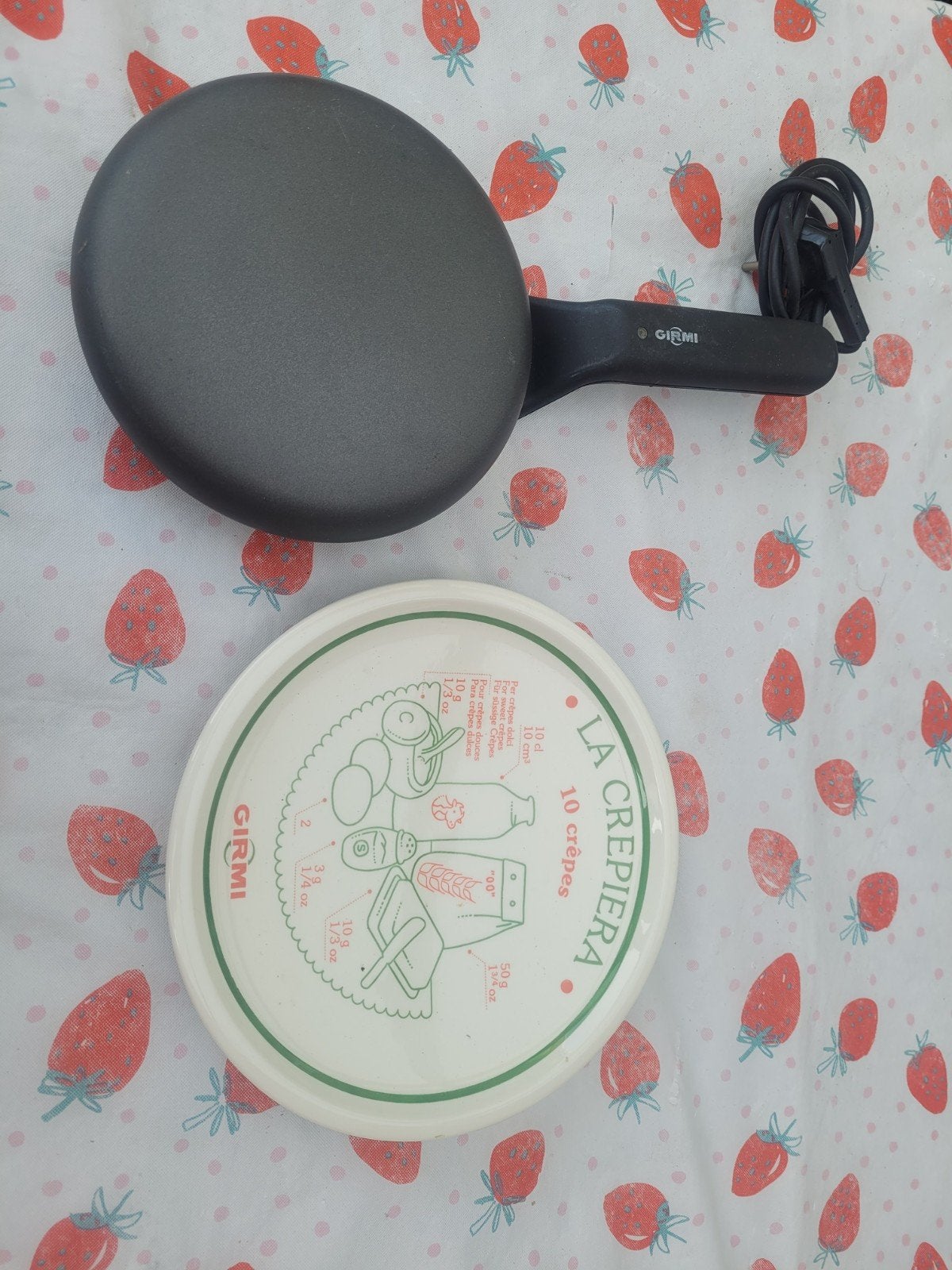 Girmi Crêpes Maker - La Crepiera, Ophalen of Verzenden
