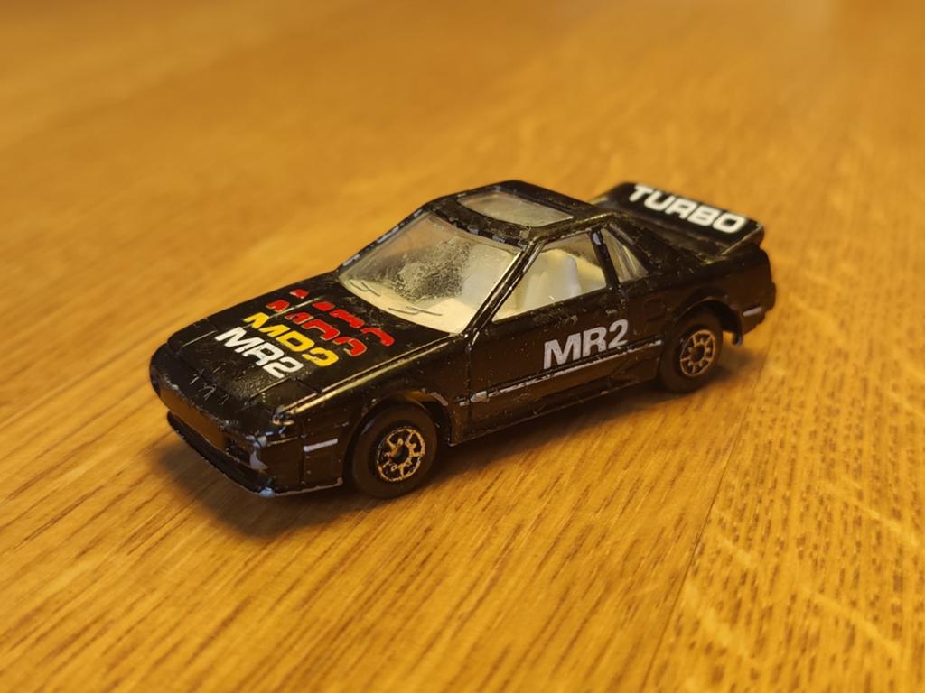 MC Toys Toyota MR2 ZWART, Hobby en Vrije tijd, Ophalen of Verzenden, Zo goed als nieuw, Auto