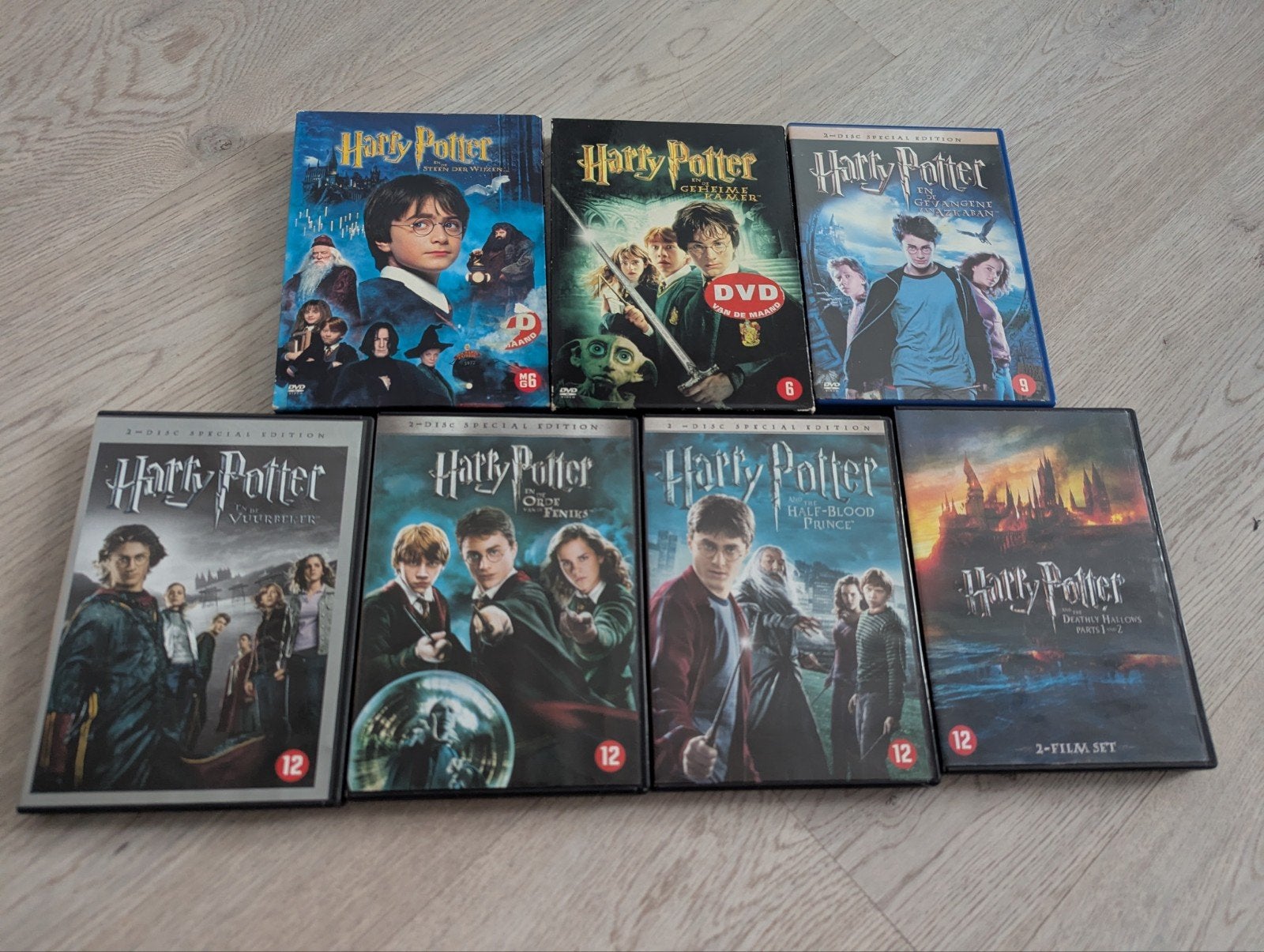 Harry Potter DVD Collectie - Complete Set, Cd's en Dvd's, Nederlands ondertiteld, Science Fiction en Fantasy, Ophalen of Verzenden