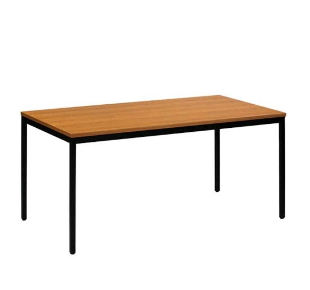Basic Tafel 160x80 cm New, Ophalen of Verzenden, Nieuw, Rechthoekig, 50 tot 100 cm