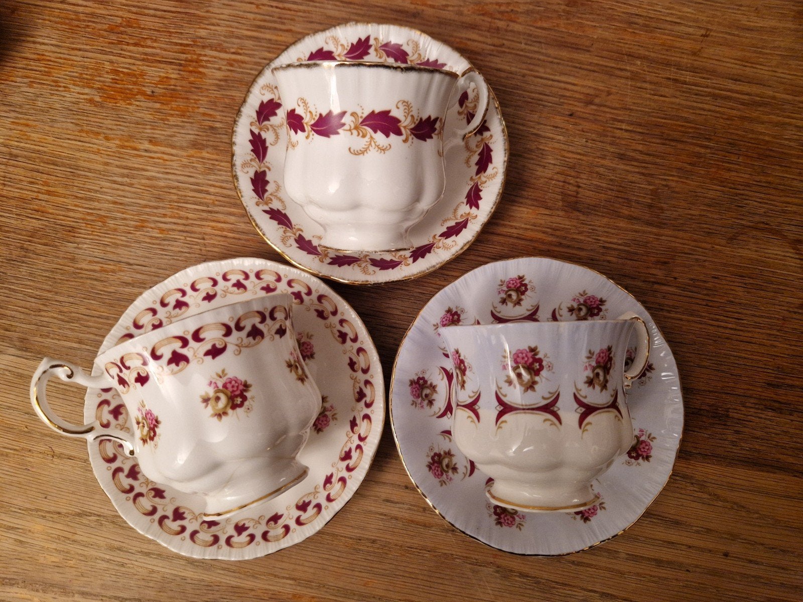 3x kop en schotel Royal Adderley, Ophalen