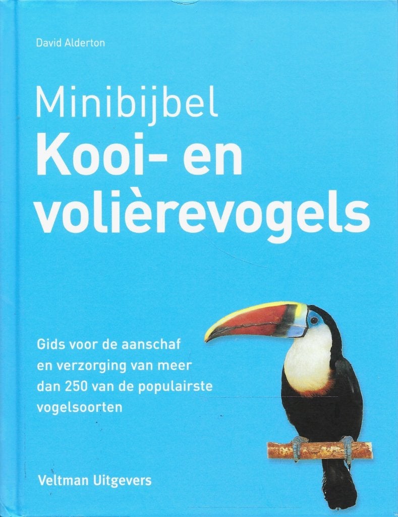 BOEK MINIBIJBEL KOOI-EN VOLIERE VOGELS, Boeken, Ophalen of Verzenden, Nieuw, Vogels, David Alderton