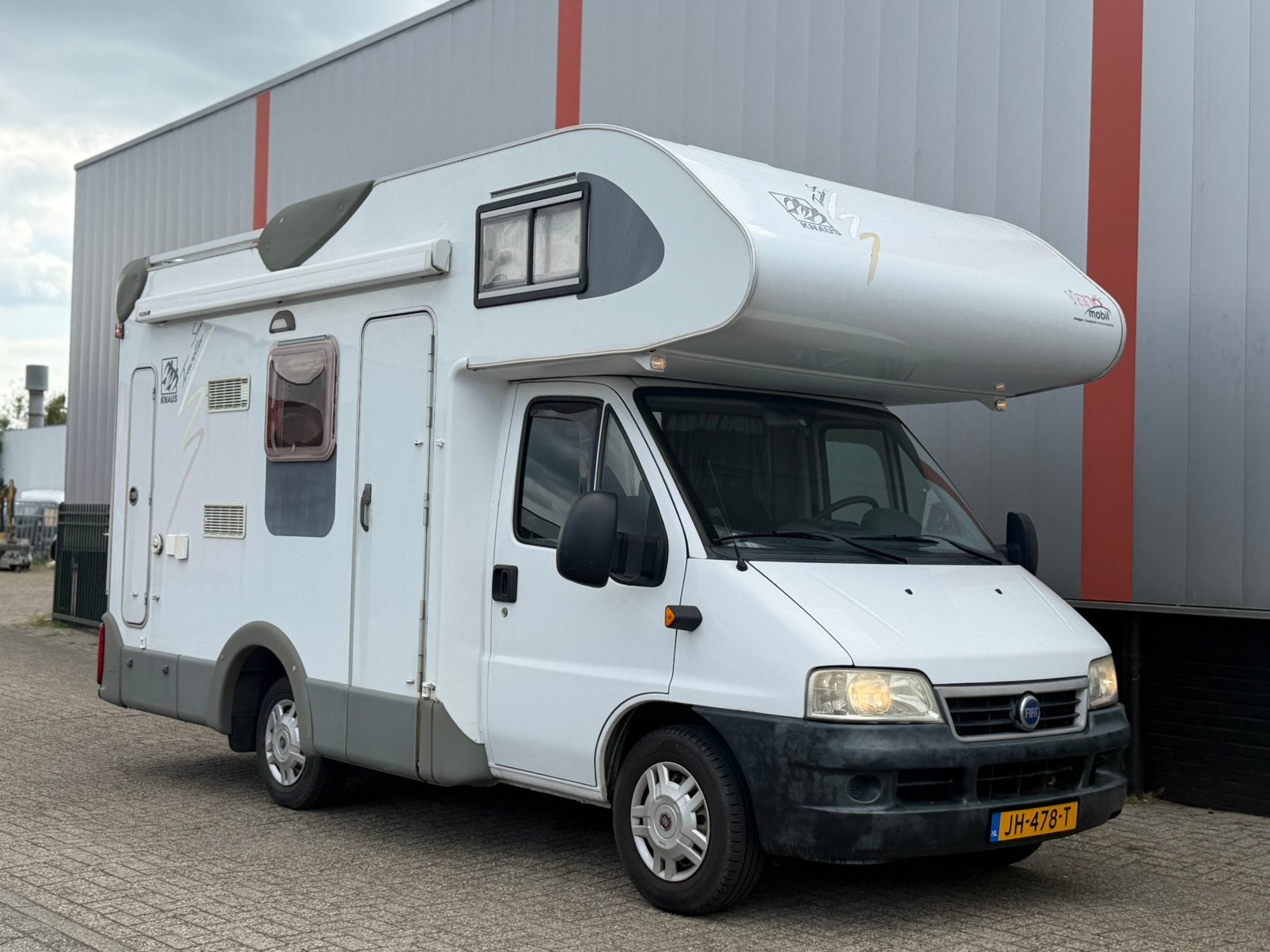 knaus SUN-TRAVELLER ALKOVEN CAMPER!!, Ophalen of Verzenden, Fiat, Handgeschakeld, Diesel