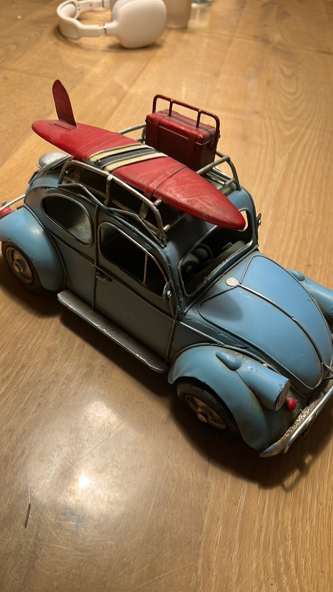 VW kever schaalmodel “to the beach”, Ophalen of Verzenden
