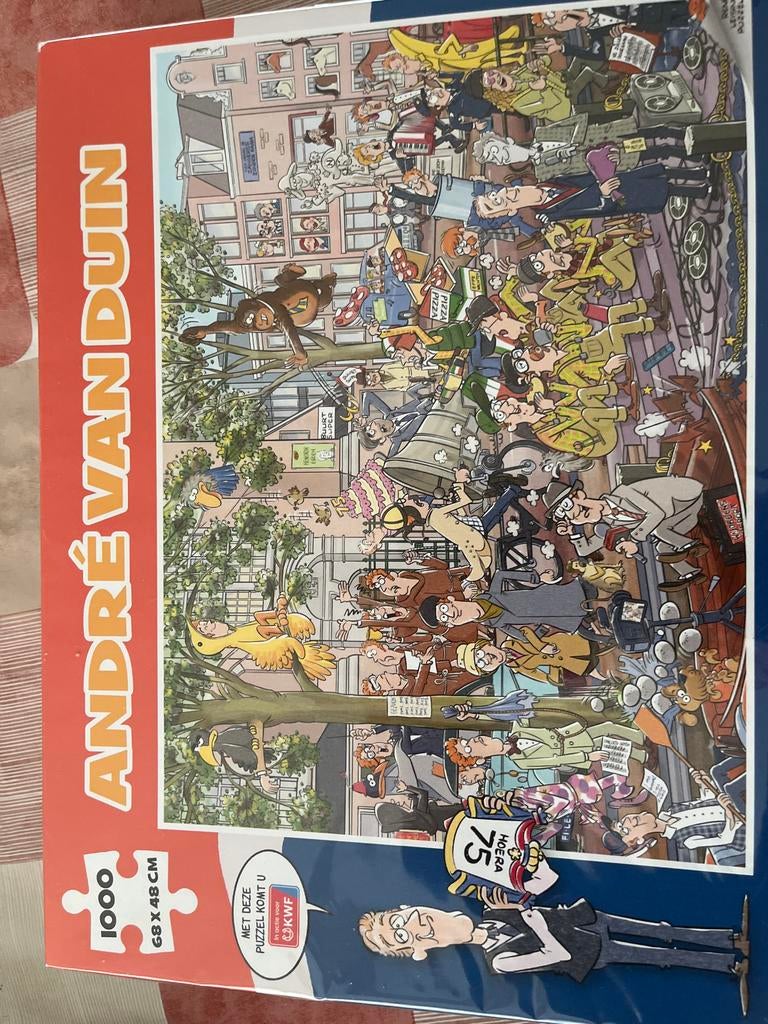 André van Duin Puzzel, Ophalen, 500 t/m 1500 stukjes, Nieuw, Legpuzzel