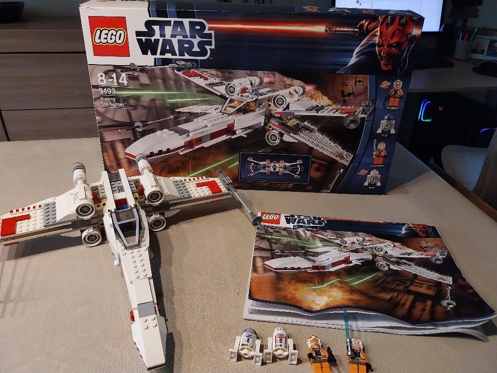 LEGO Star Wars 9493 X-wing Starfighter, Kinderen en Baby's, Speelgoed | Duplo en Lego, Star Wars, Lego, Ophalen of Verzenden, Zo goed als nieuw