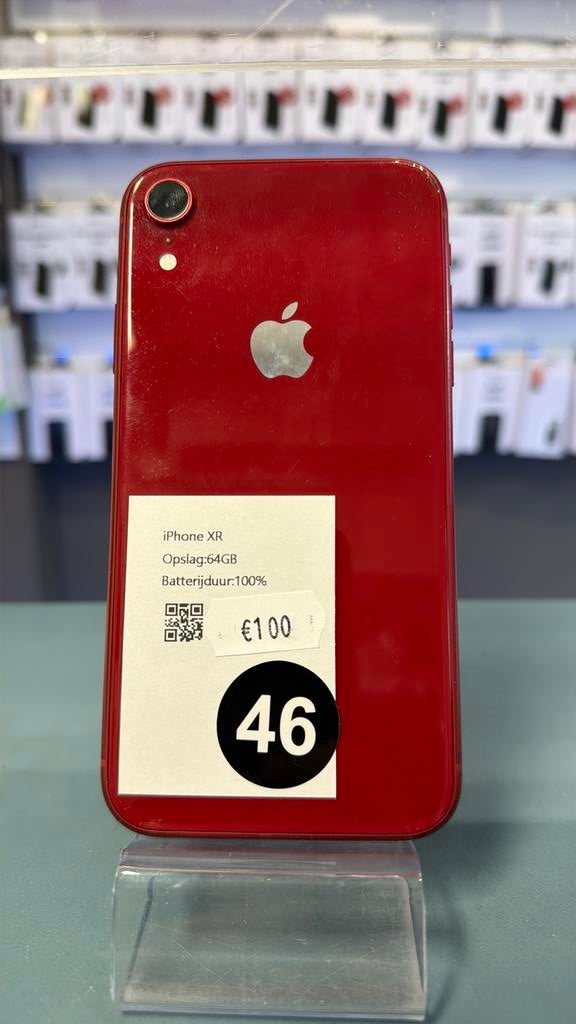 iPhone XR Rood 64GB (46), Telecommunicatie, Mobiele telefoons | Apple iPhone, Apple, IPhone XR, Ophalen of Verzenden, Apple