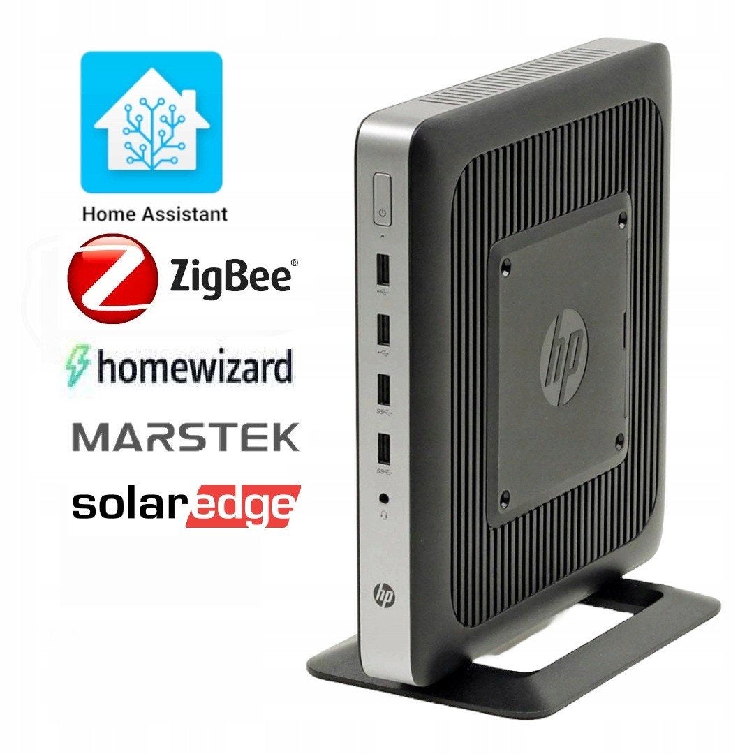 Home Assistant server HP T630 | Zigbee | Energiebeheer