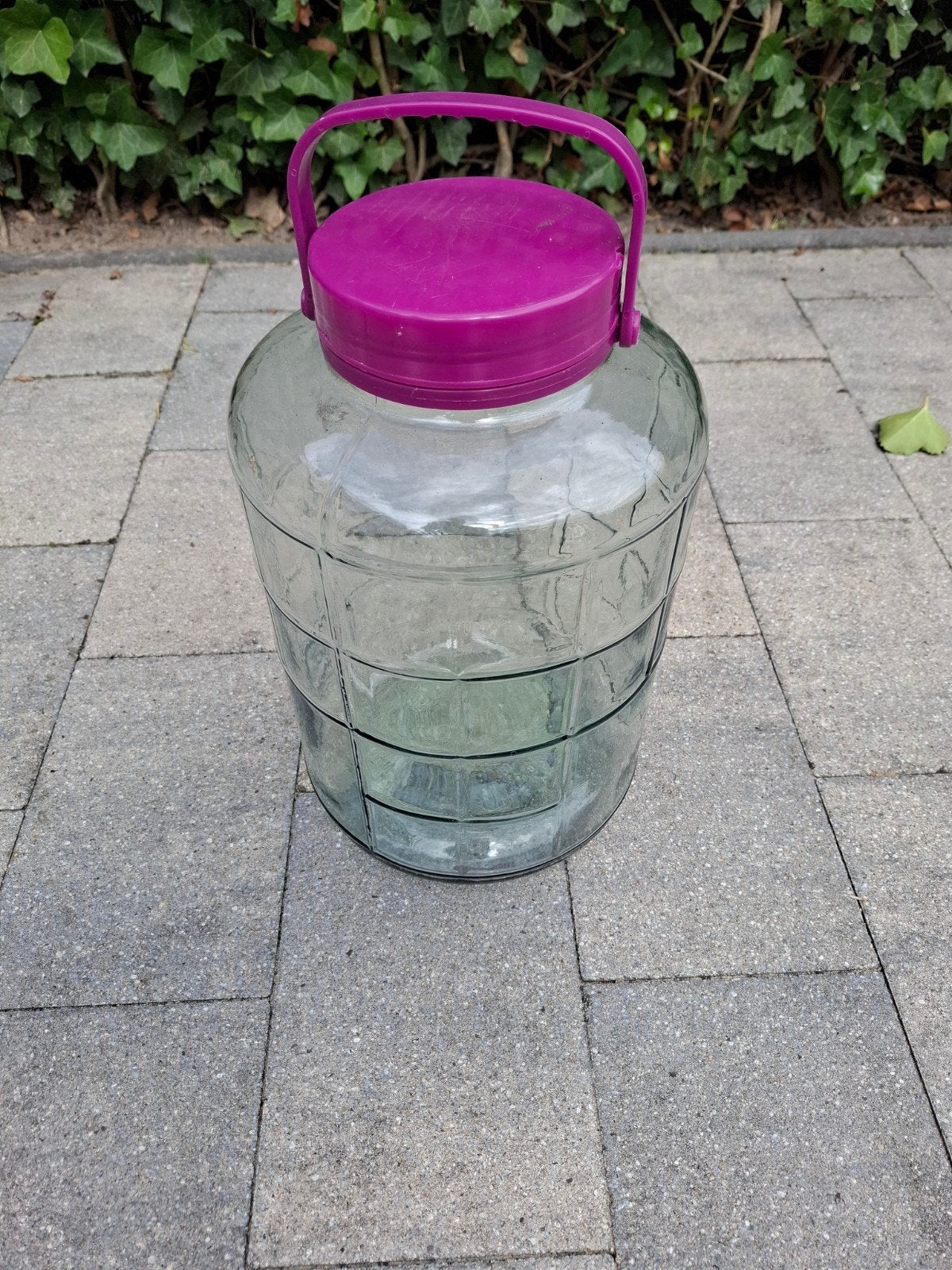NIEUW Grote glazenpot met deksel 16 liter, Huis en Inrichting, Met deksel, Pot, Bus of Blik, Nieuw, Ophalen of Verzenden