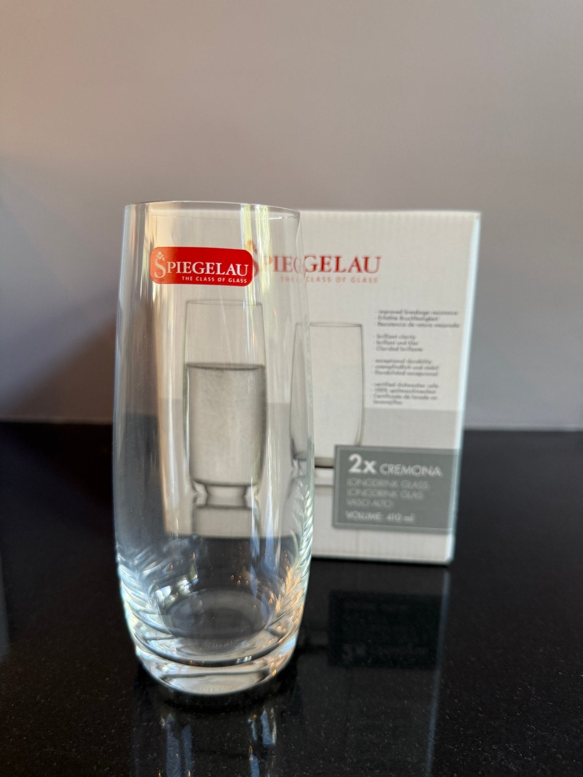 Nieuwe Spiegelau Cremona glazen: 4 wijnglazen, 6 longdrinkgl, Ophalen, Glas of Glazen, Overige merken, Nieuw