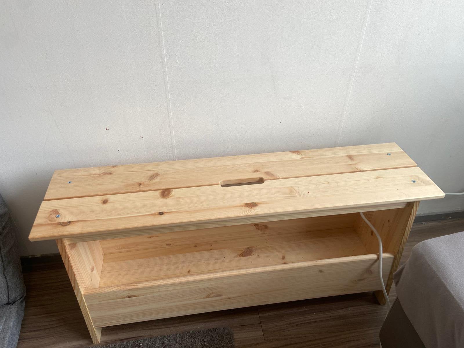 Ikea bankje, Ophalen, Zo goed als nieuw, Rechthoekig, 125 cm of meer