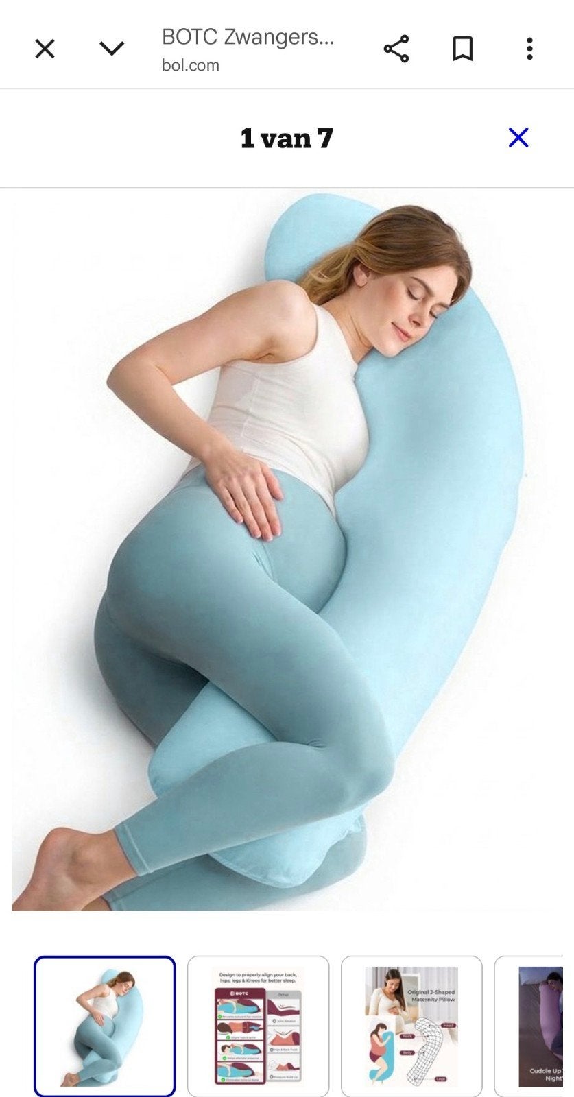 Zwangerschapkussen, Kinderen en Baby's, Ophalen of Verzenden, Zo goed als nieuw, 100 cm of meer, Deken