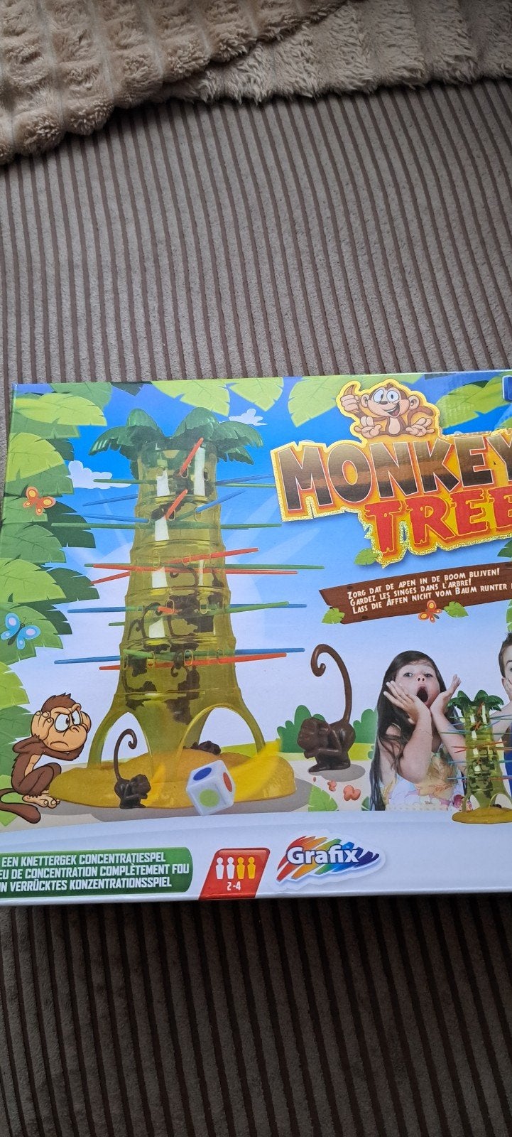 Monkey Tree gezelschapsspel, Hobby en Vrije tijd, Gezelschapsspellen | Bordspellen, Ophalen of Verzenden