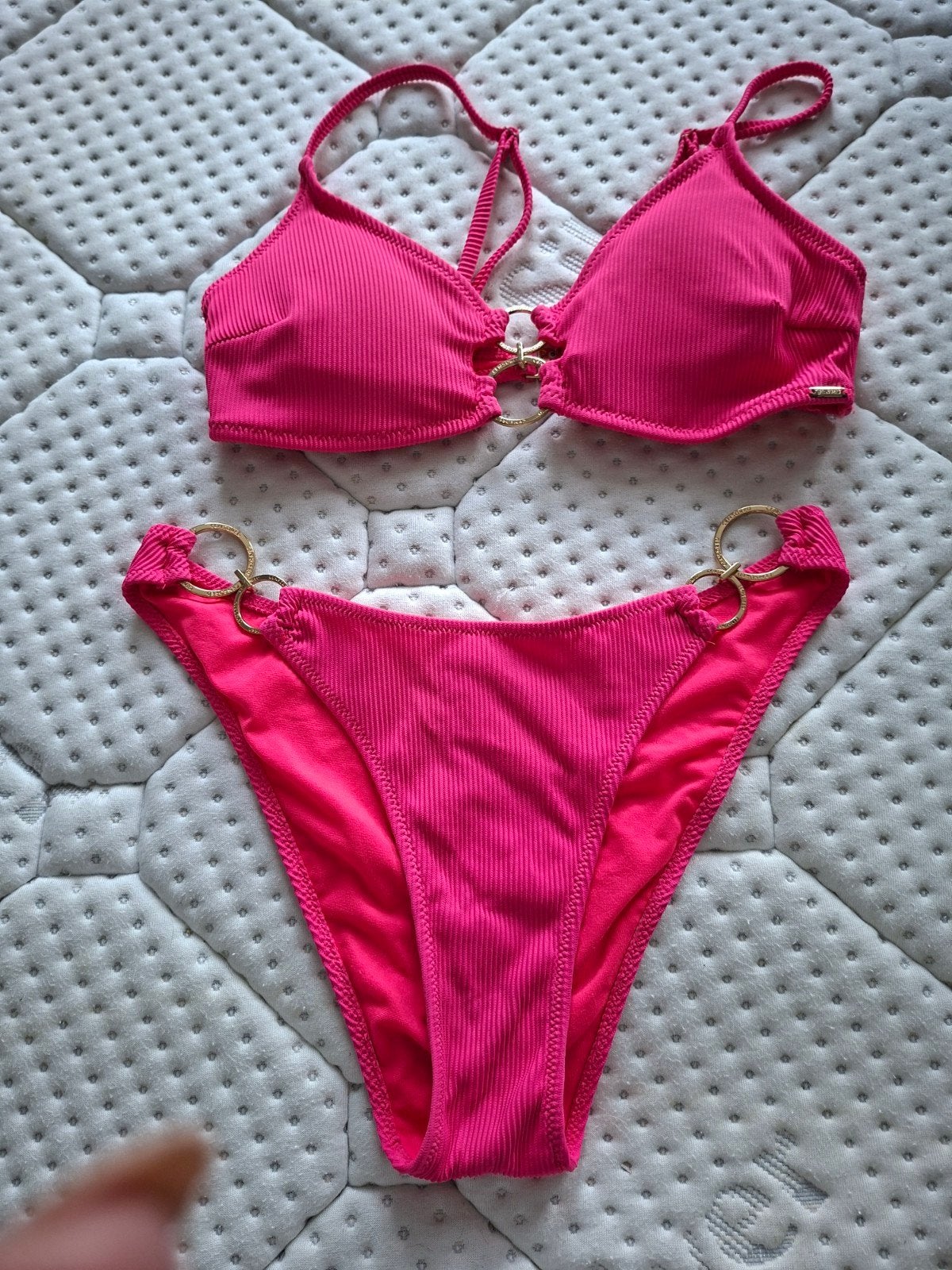 Leuke bikini M, Ophalen of Verzenden, Zo goed als nieuw, Roze, Bikini