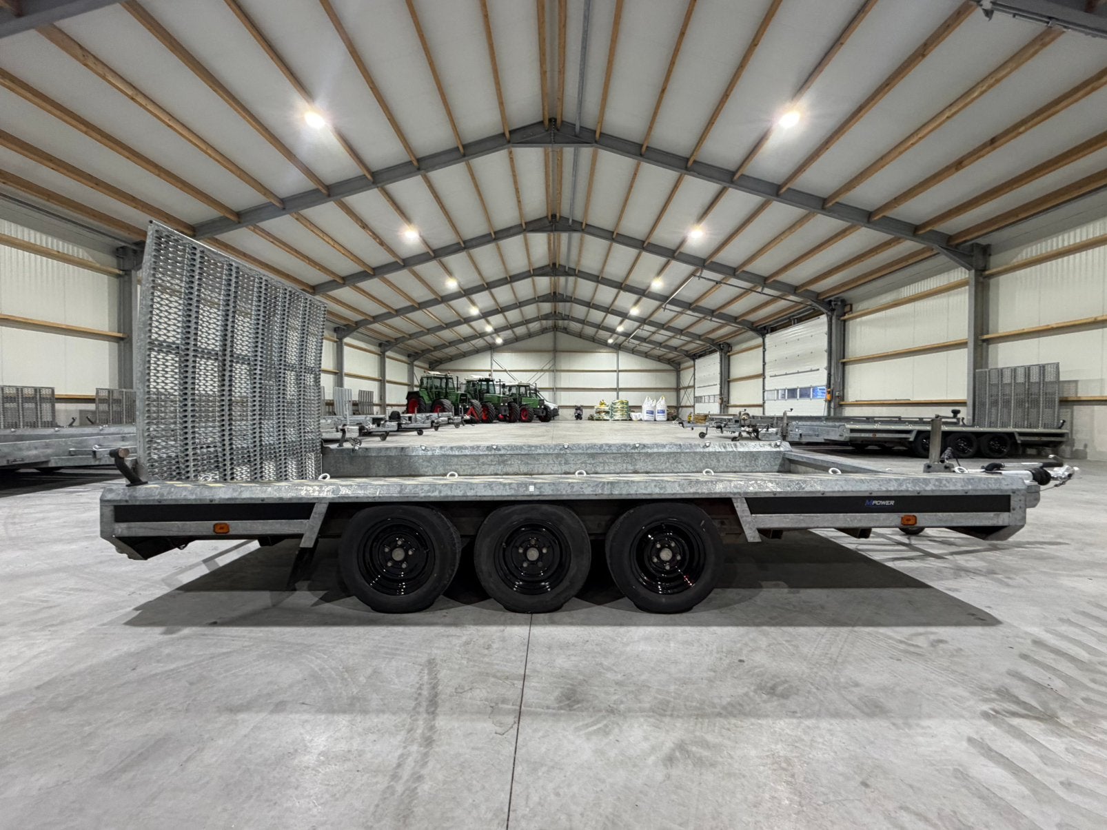 Hulco terrax 3 machinetransporter 3500 kg, Auto diversen, Ophalen of Verzenden