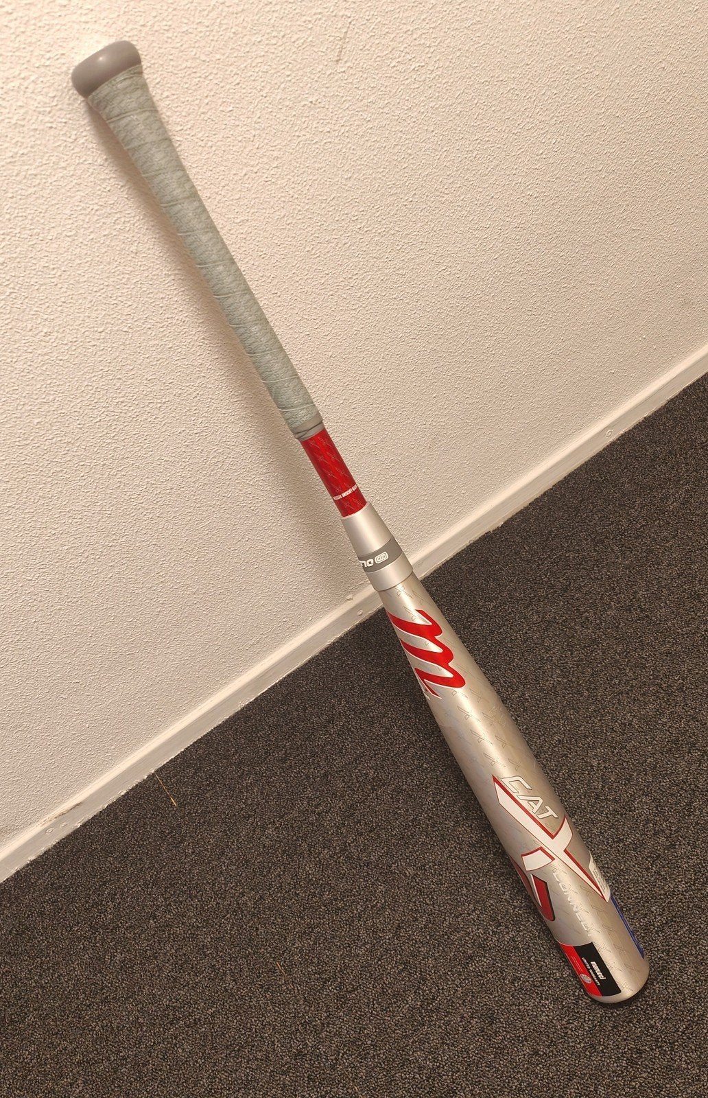 34" Marucci CAT X2 BBCOR knuppel - Nieuw, Ophalen of Verzenden, Nieuw, Honkbal, Knuppel