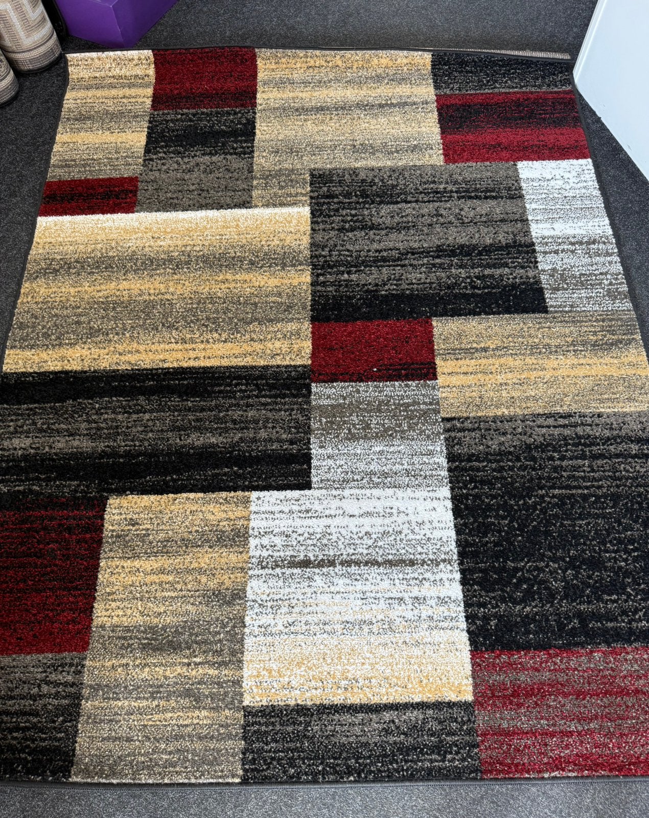Tapijt nieuw 169x200 cm, Ophalen of Verzenden, Zo goed als nieuw, Rechthoekig, 200 cm of meer