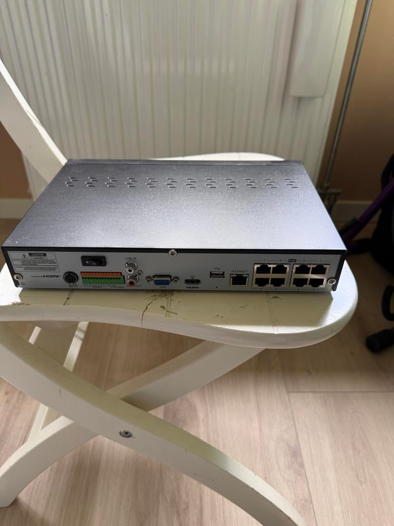 Compleet draadloos camerasysteem met 6 dome camera's, Ophalen of Verzenden, Zo goed als nieuw, Binnencamera