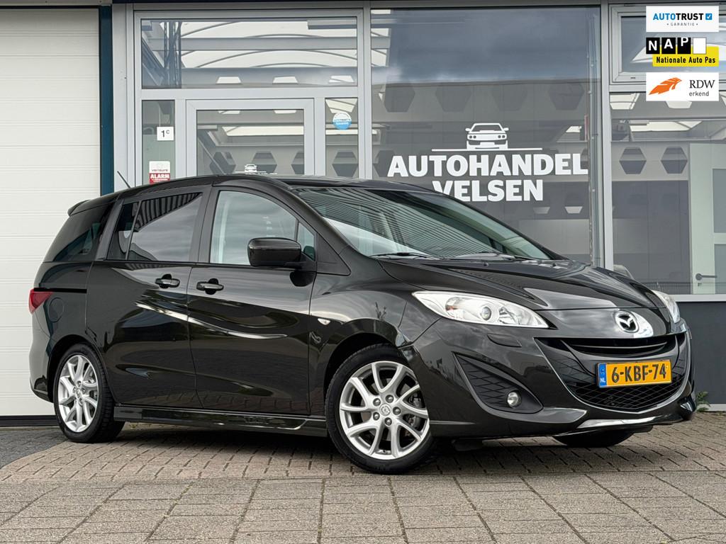Mazda 5 2.0 Executive GT Nap 7-persoons, Auto's, Mazda, Bedrijf, Te koop, ABS, Airbags, Airconditioning, Bluetooth, Boordcomputer
