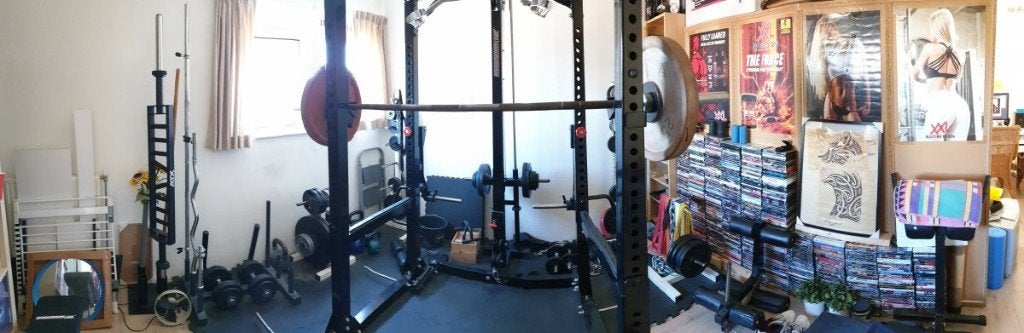 Barbarian Power Rack (2019 versie) + Lat Pulley Plate Loaded, Ophalen, Gebruikt, Overige typen