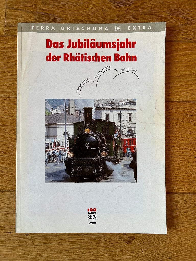 Das Jubiläumsjahr der Rhätische Bahn, Ophalen of Verzenden, Gelezen, Trein