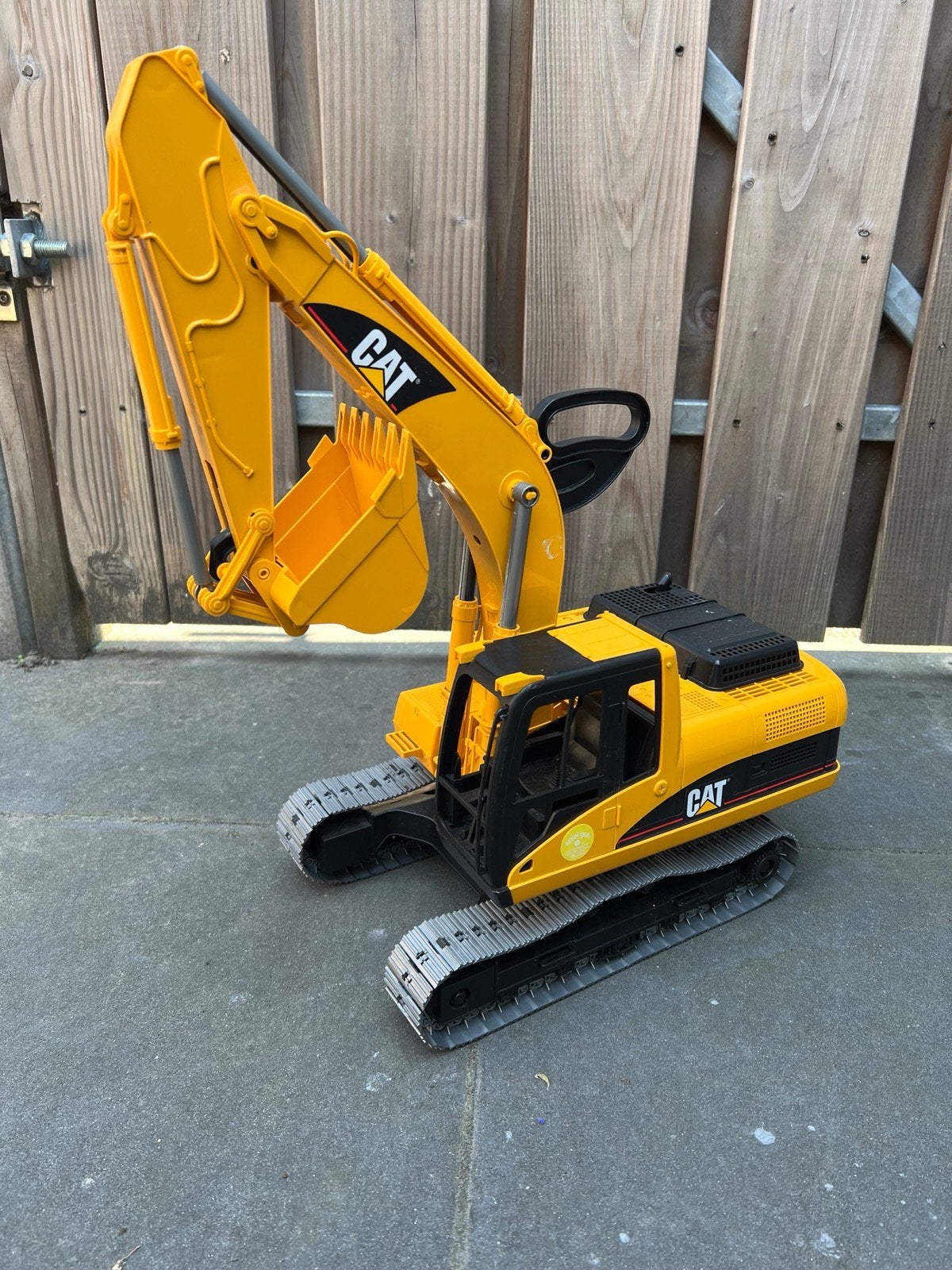 CAT Graafmachine, Ophalen, Gebruikt