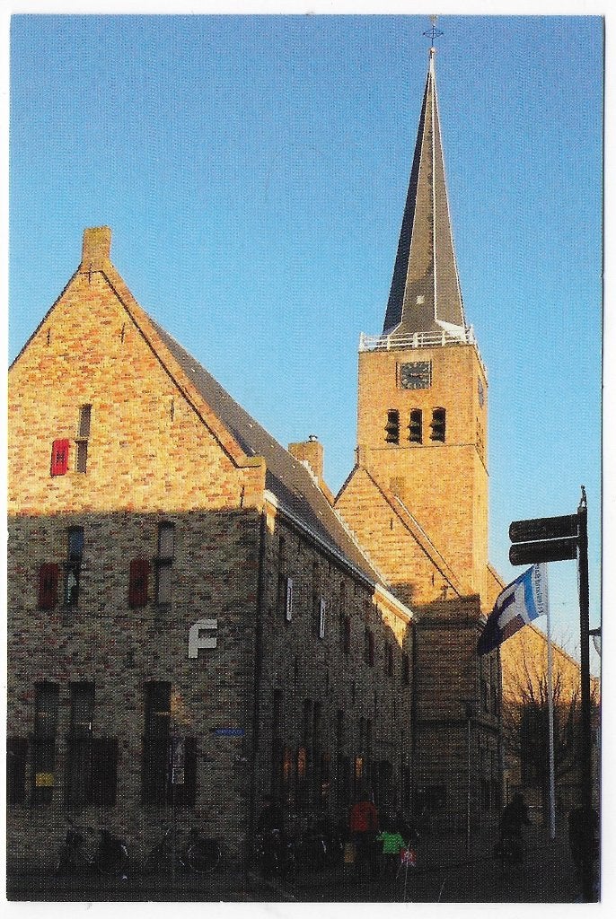 Franeker Martini Kerk Ongelopen Ansichtkaart (B8239), Ophalen of Verzenden, 1980 tot heden, Gelopen, Friesland