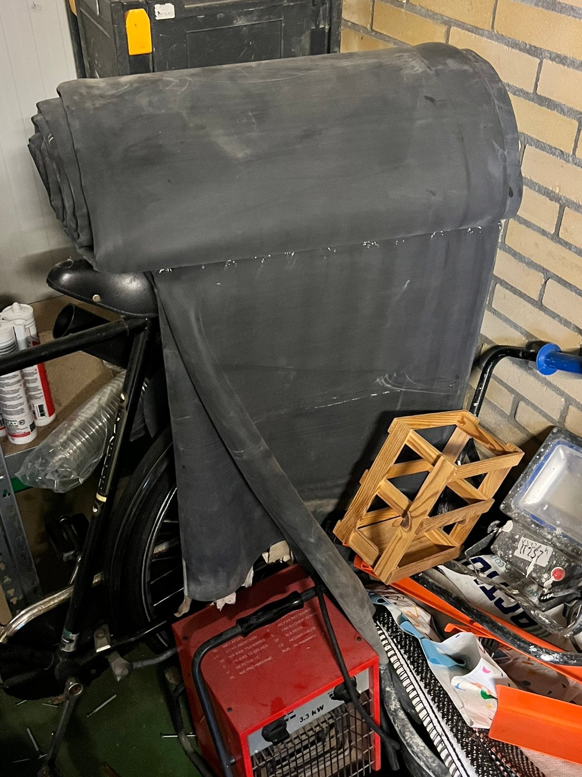 Te koop: EPDM +- 4x6 m, Ophalen, Overige materialen, Zwart, Overige typen