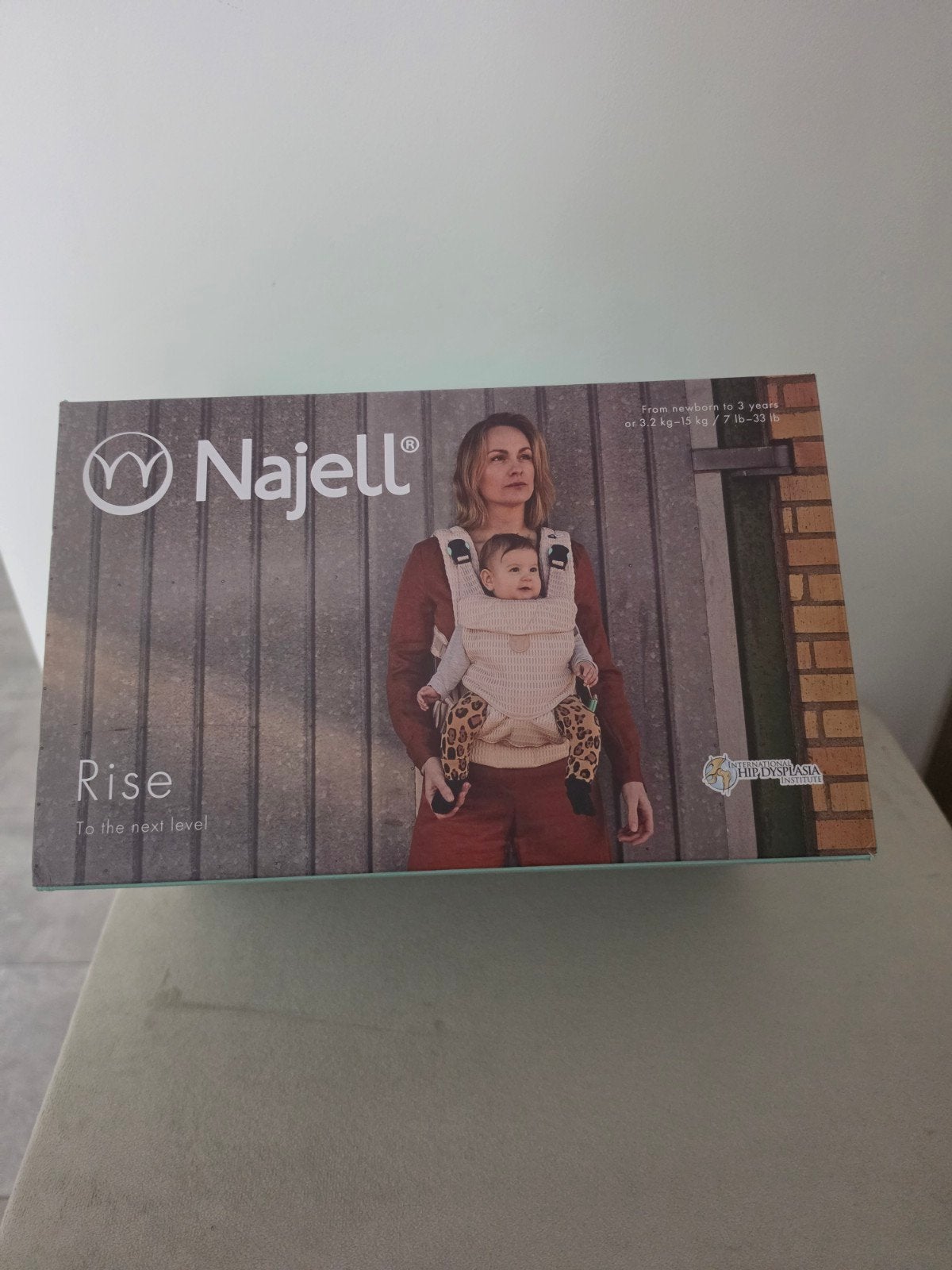 Najell Rise in nieuwstaat, Kinderen en Baby's, Babydragers en Draagdoeken, Overige merken, Ophalen of Verzenden, Zo goed als nieuw