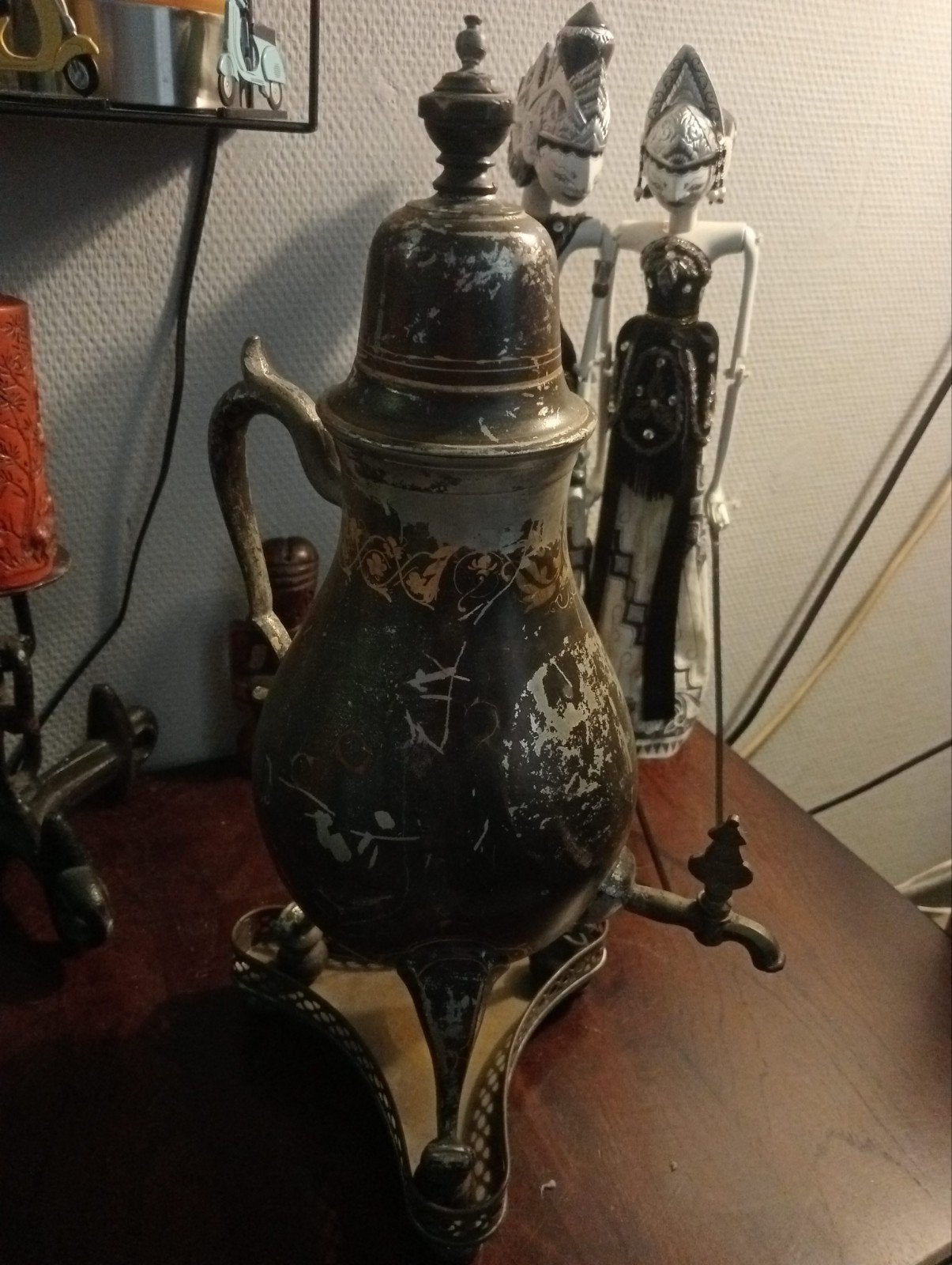 Antieke Samovar/Thee- of Koffiekan, Ophalen of Verzenden