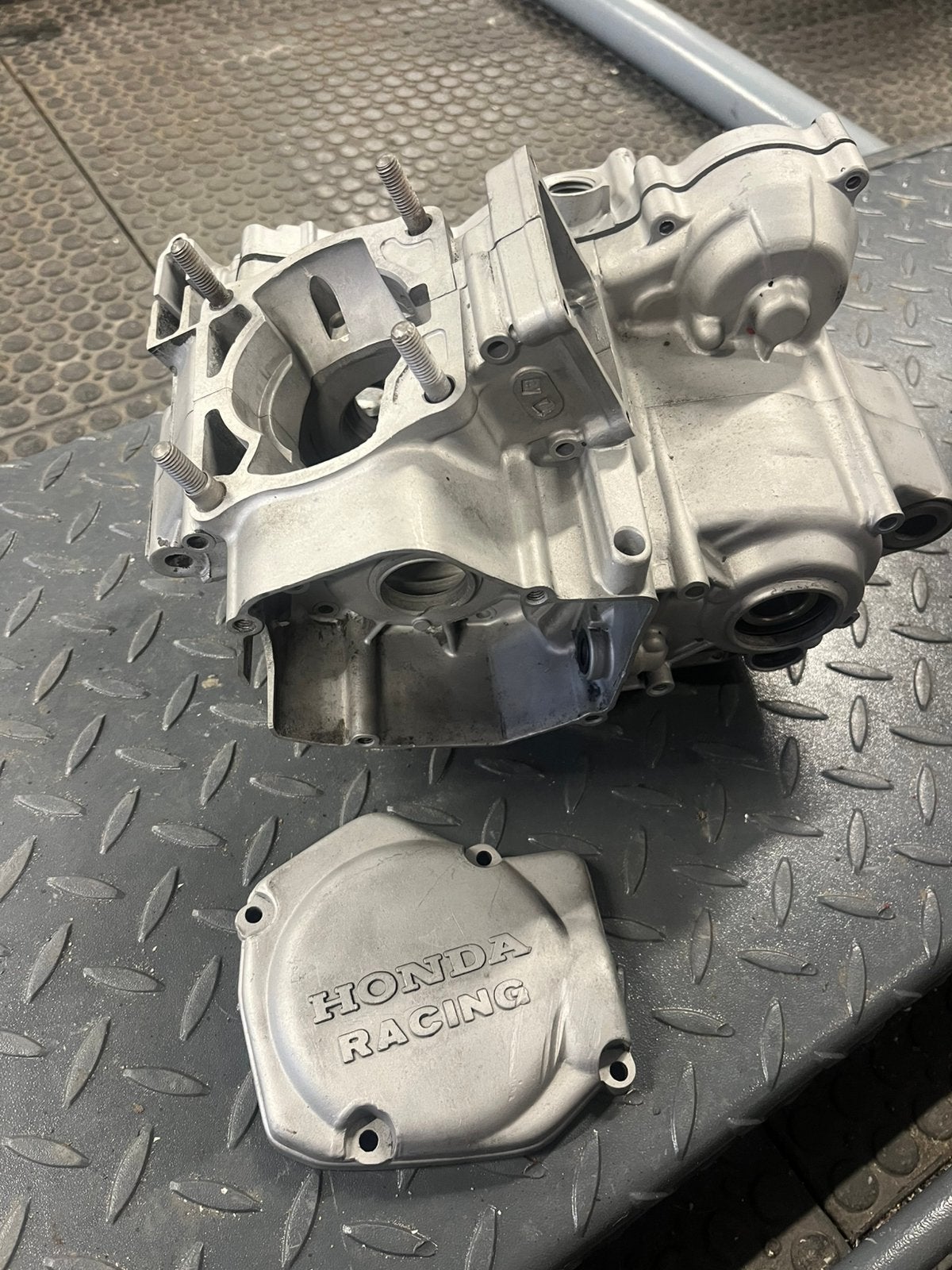 Honda CR125 carter set, Ophalen, Gebruikt
