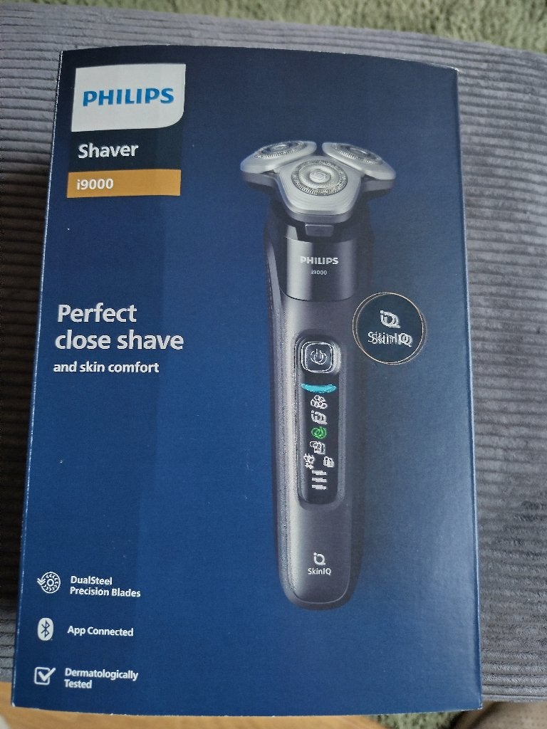 PHILIPS Shaver i9000 X9000/10 Scheerapparaat Zwart, Ophalen of Verzenden, Nieuw, Gehele gezicht, Overige typen