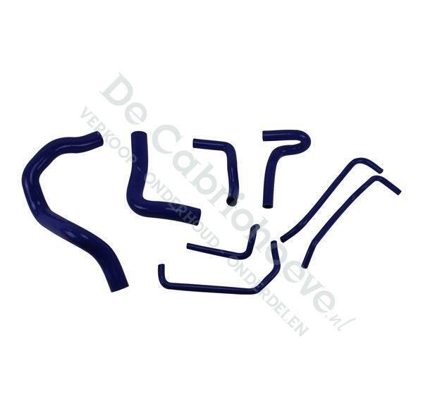 MX5 Set koelslangen silicone 1.6l en 1.8l blauw, De Cabriohoeve VOF, Nieuw, Info@cabriohoeve.nl, Julianalaan 9, 9462PG Gasselte, Nederland