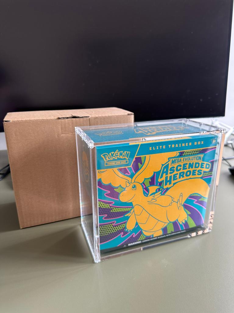 Acryl Case Elite Trainer Box Pokemon, Ophalen of Verzenden, Nieuw, Overige typen
