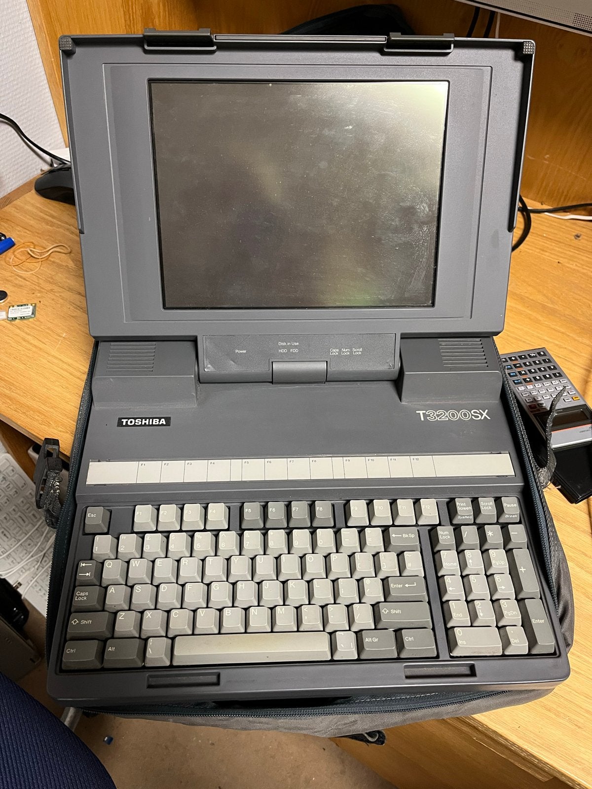Vintage Toshiba T3200SX Laptop - Zeldzaam Model, Ophalen of Verzenden