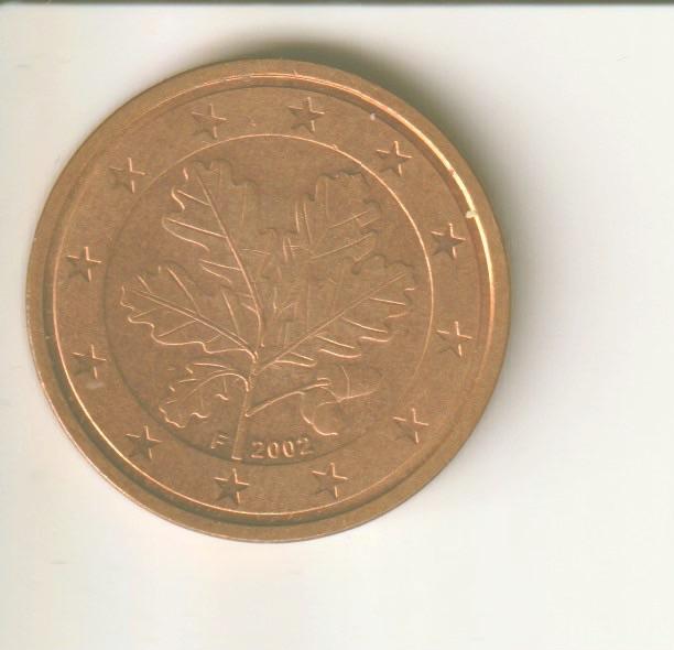 2 cent 2002 f duitsland, Verzenden, Duitsland