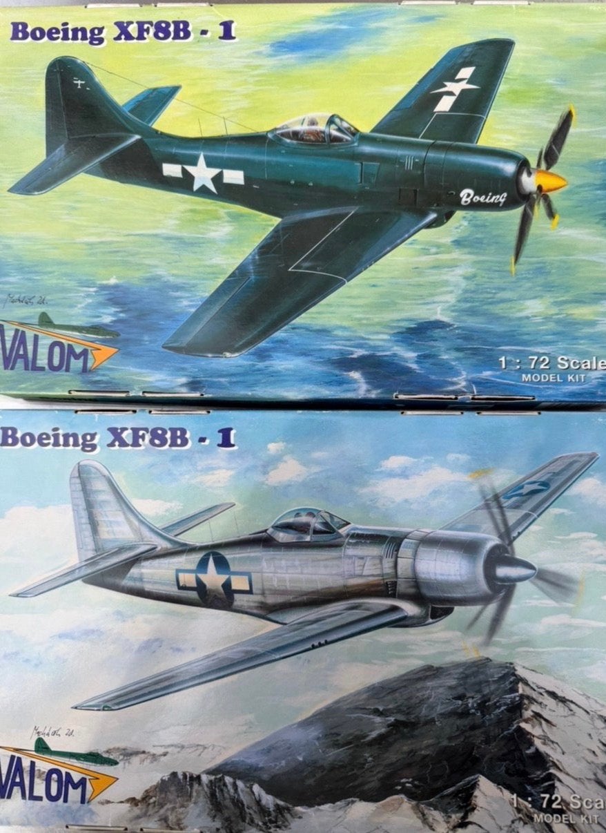 Valom Boeing XF8B-1 Modelbouw Vliegtuig 1:72 Schaal, Overige merken, 1:72 tot 1:144, Verzenden, Nieuw