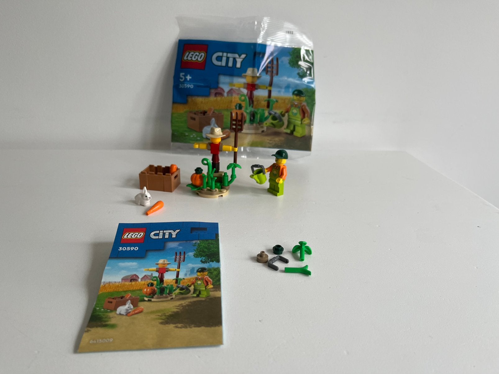 LEGO City 30590 Farm Garden & Scarecrow polybag (Compleet)