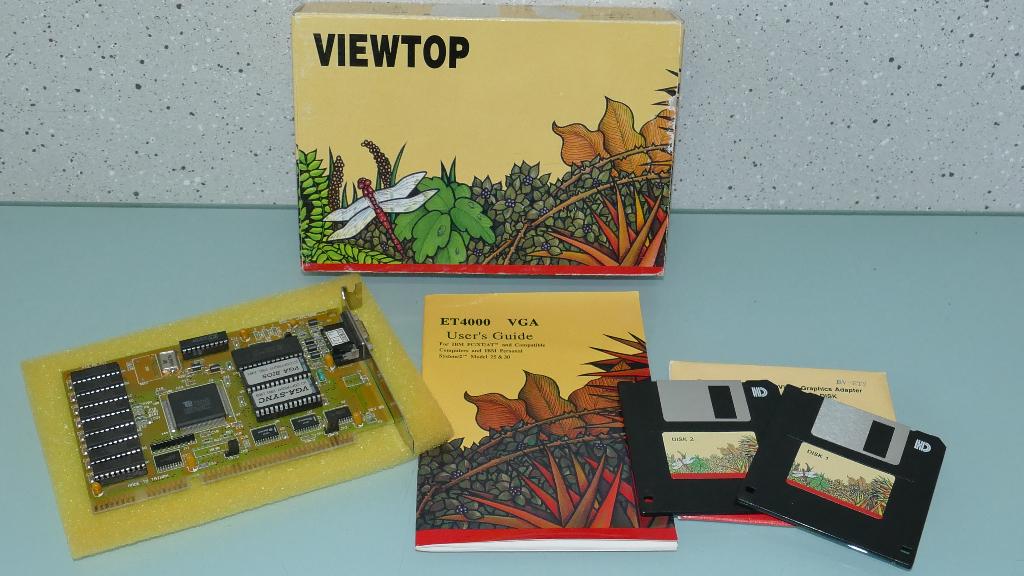 Viewtop | TSENG LABS ET4000AX | ISA | videokaart | BOXED, Computers en Software, Vintage Computers, Ophalen of Verzenden