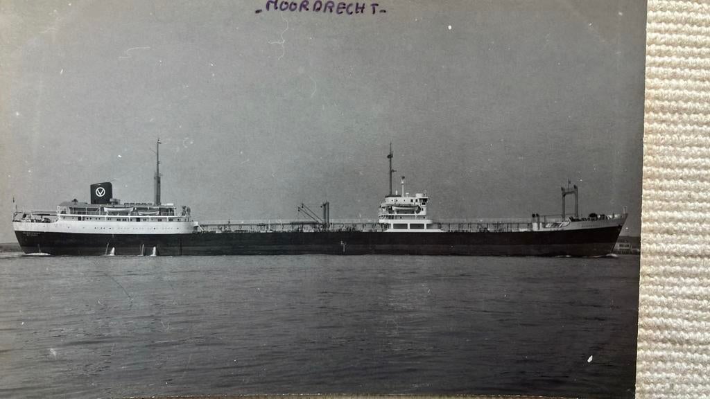 MOORDRECHT  1955 Van Ommeren De Schelde Vlissingen, Ophalen of Verzenden