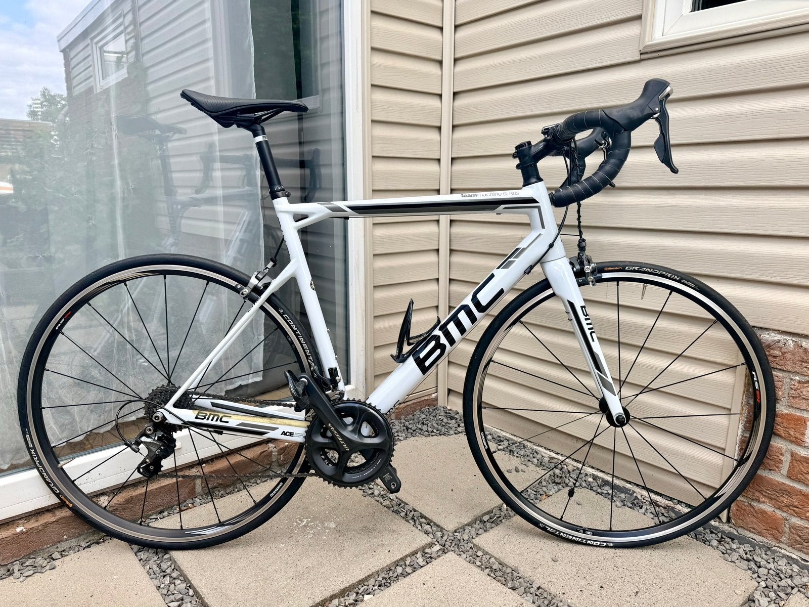 BMC TeamMachine SLR03 racefiets - Ultegra, Fietsen en Brommers, Fietsen | Racefietsen, 28 inch, Carbon, Zo goed als nieuw, Meer dan 20 versnellingen